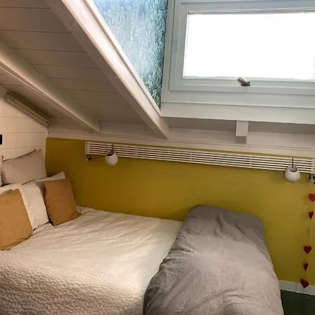 Attic With Terrace And Chimney Milano