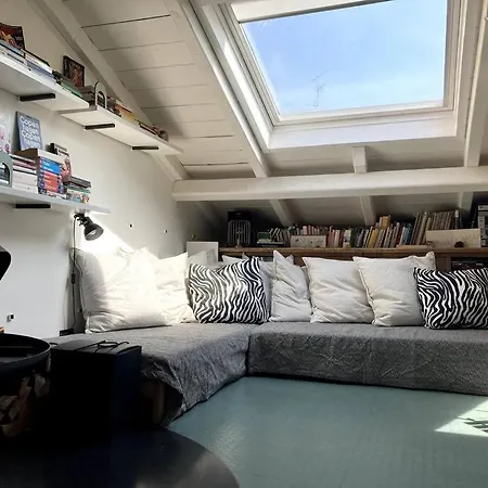Attic With Terrace And Chimney * Milano